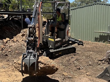 five finger grab for excavator